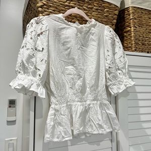 White Lace Blouse